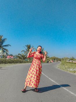 Product Review of Long Dress Kerut Dada from A**m E**u 0