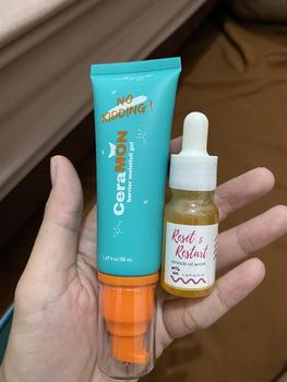 Product Review of PRETTYWELL GLOWING KIT [CERAMON 50ML + OIL SERUM] from I**v 0