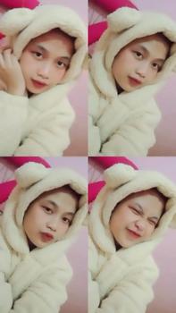 Product Review of Sweater Hoodie Crope V Bear Sherpa Bulu Domba Fit Wanita Tebal Oversize Cream from a**. 0