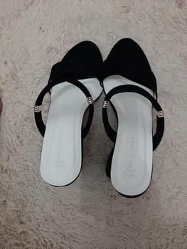 Product Review of RMG1 sandal Perempuan heels terbuka lucu viral tiktok kekinian korea terbaru 2023 hitam merah marun Santai Bisnis from e** 0