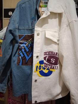 Product Review of AMR Original - Half White 5359 - Jaket Jeans Boyfriend Dream from V**i 1