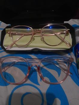 Product Review of (BELI1 GR4T1S 1)FRAME KACAMATA BESI CAT EYE QINAN SERIES Bluecromic Frame Perempuan Antiradiasi Blueray Cewek Lensa Photocromic Glasses Eyewear from l**z 0