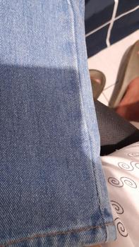 Product Review of Gizmo - Celana Jeans Reguler Bioblitz pria loose fit jumbo big keren Denim Nyaman from ** L**. 3