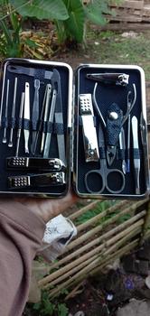 Product Review of Set Alat Gunting Kuku Lengkap, Set Potong kuku, Menicure, Dewasa dan Anak from h**l 0