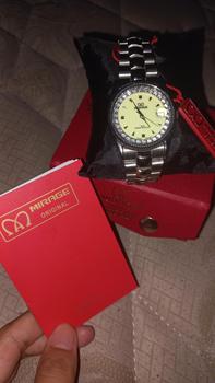 Product Review of Mirage Watch - Jam Tangan Analog Wanita Casual Silver Permata RX M Tahan Air Kaca Stainless Watches from A**n 0