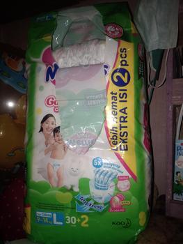 Product Review of Merries Good Skin S40 / M34 / L30 / XL26 / XXL28 - Popok Bayi from 2** a**l g** u**g t**n 🌚** 0
