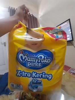Product Review of MamyPoko Pants  Jumbo M48 L42 XL38 X-tra Kering from p**a 0