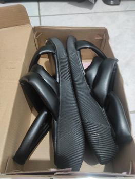 Product Review of LAPEPA YUK - Sepatu Sandal Wanita Wedges VIVIAN Model Silang dua Tali Strap Belakang Hak Tinggi Sole 3 cm Spatu Sendal Gunung Cewek  Size 36 37 38 39 40 41 Warna Hitam Black Kekinian Premium Terbaru Shoes Ori Original Mall Official Store Promo from D**2 0