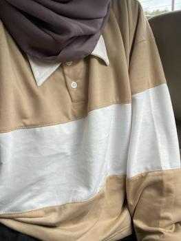 Product Review of SALMA Atasan Tshirt  Kaos Polo Crop Babyterry Panjang Wanita from 1** 0