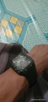 Product Review of JAM TANGAN PRIA LEOPARD6842 RUBBER 100% ORIGINAL from u**6 1