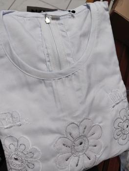 Product Review of Gamis anak putih bordir kantong 2 /gamis anak manasik 4_12th Muslim Sekolah Seragam Baju Tanggung Jilbab Setelan Panjang Nyaman Dress from N**😜 1