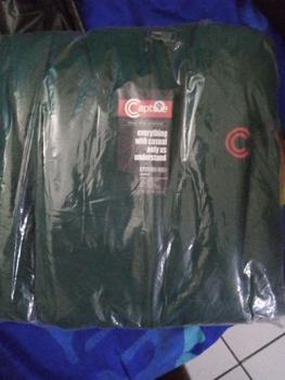 Product Review of Jaket Bomber Kerah Resleting Versity Premium / Sweater Zipper Krah Distro Pria Wanita Baseball Fleece Lembut Panjang from y**3 0