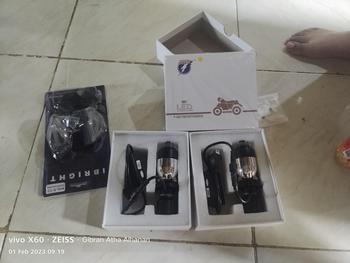 Product Review of Lampu utama Led RTD M01X Mini Projector H4 cut off motor mobil from I**g A**n 0