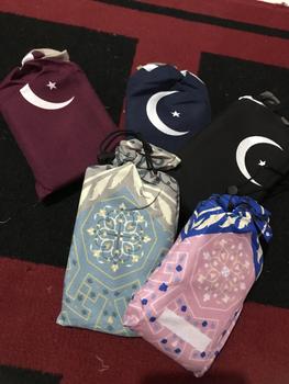 Product Review of Sajadah travel Khasmer Souvenir sajadah souvenir pernikahan souvenir haji dan umroh sajadah jumbo from M**y ** 3