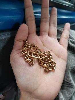 Product Review of Kalung Rantai Titan Model CD Tersedia Warna Rose Gold, Gold dan Silver Anti karat Aksesoris Elegan Titanium Asesoris Wanita from c**a 2