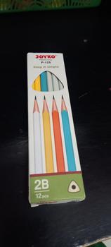 Product Review of (12pc) Pensil Joyko P 125 Pastel 2B - Pencil Pastel Serut Joyko from d**z 0
