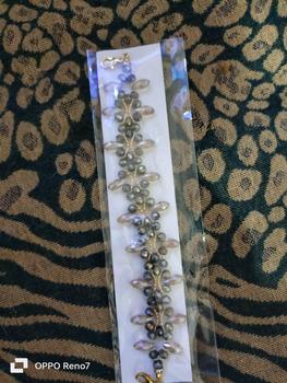 Product Review of konektor kristal mevah blink blink gold tali masker penghubung hijab headloop mewah elegand konector from U**k 0