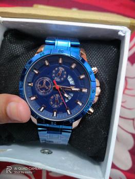 Product Review of Jam Tangan Pria terbaru kekinian Jam Tangan Pria Keren-Jam Tangan Pria Anti Air -Jam Tangan Pria Tali Kulit/Rantai stanlies C C15 bisa cod Quartz Titanium Watch Waterproof Watch from N**🔥 0