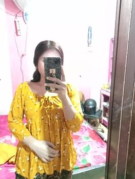 Product Review of Atasan Rayon Top Sabrina Baju Atasan Serut Top Atasan 3/4 Busui Karet from M**i 0