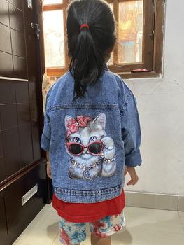 Product Review of 3D JAKET JEANS VIRAL SNOW PITA ANAK PEREMPUAN UMUR 1-10 TAHUN bunda #Katun #Santai from e**i 0