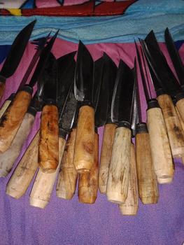 Product Review of Pisau dapur tiger / pisau murah / pisau masak / pisau iris / pisau serbaguna from C**🥰 0