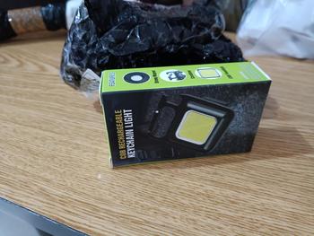 Product Review of Mini COB keychain light rechargeable lampu LED cas mini lampu led gantungan kunci lampu camping emergency from M**2 1