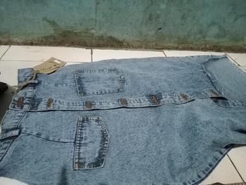 Product Review of rok jeans riped terbaru wanita/rok jeans sobek wanita/rok jeans terbaru/shabhira16 from N**i N**i 0