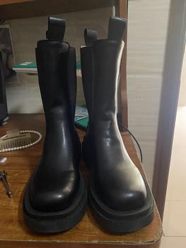Product Review of bốt cổ lửng HUƠU CAO CỔ 22CM Nữ Shoes GiàY Boot Cổ Cao Mã 812 from N**E 0