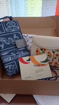 Product Review of Wallts Allegrata - Dompet Lipat kanvas uang Dan kartu Wanita Cewek Cewek from l**4 0