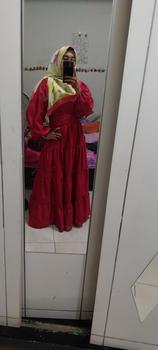 Product Review of DRESS NABILLA BY HAURA DRESS KATUN Wanita Toyobo Karet Casual Busui Balon from W**y 0