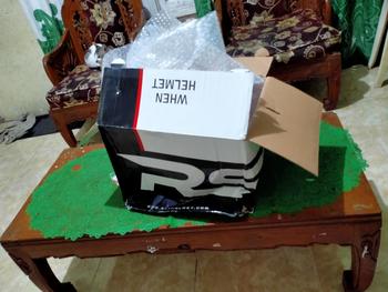 Product Review of HELM Half Face RSV NEW WINDTAIL CARBON GLOSSY  Motorcycle from l**g 1