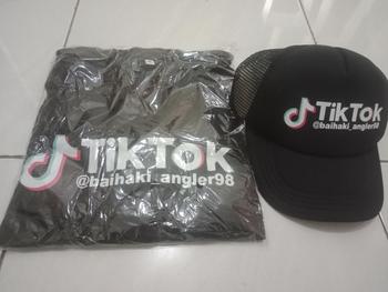 Product Review of Kaos Gratis Topi Custom Nama Akun Kalian, sablon depan belakang from 🇧**🇮 0