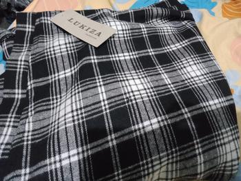 Product Review of Outer Balon Flanel Outer Ballon Grid Oversize Cardigan from a**a 0