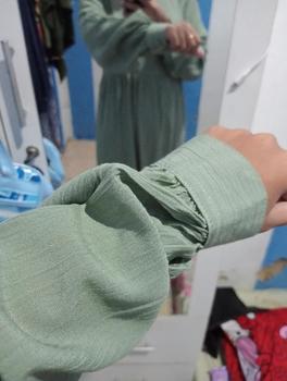 Product Review of HAWACORNER - ROSA DRESS Rayon Crinkle Ironless Cantik Muslim Wanita Gamis from o**h 0