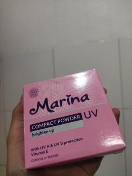 Product Review of Marina Compact Powder UV Protection 12gr / Bedak Padat by cosme murah from ع**ة 0