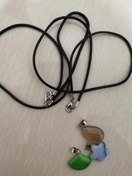 Product Review of Dapat 2 Natural Pendent +1 man made +2 Rope from p**a 1