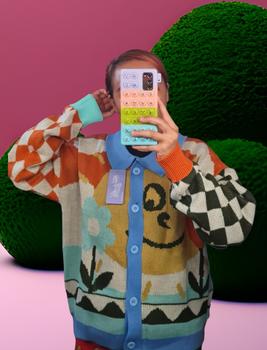 Product Review of Memoji Cardy Full Colour Knitwear Korean Style Baju Motif from R**l 0