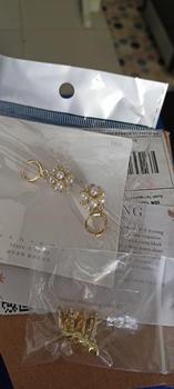 Product Review of AT64 -- Anting gaya eksplosif temperamen selebriti internet Earrings from Y**a S** W**i W**b 0