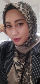 Product Review of Hulya Hijab Segi Empat Rayon Katun Kilau 100cm HUL100K150 Muslim Square Voal Kerudung from s**1 0