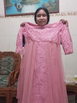Product Review of Gamis Layla Tile Tutu -  Gamis Pesta Tile from M** A**3 1