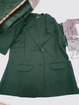Product Review of Jas Blazer Wanita Jas Kerja Kantor Cewe Polos Dewasa Anak Jaket Blezer Cewek Pakaian Formal Kantoran Dasar Hitam Abu  Bahan Panjang Kancing Jumbo Big Size Cardigan Rompi Outer Perempuan  Ootd Korean Style Seragam Slimfit from m**i 1