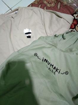 Product Review of SARANGWIBU INUMAKI JAKET HOODIE JUMPER BORDIR UNISEX PRIA & WANITA M - XXL from S**0 0