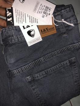 Product Review of Sevins - Highwaist Kulot jeans Light Grey from m**9 0