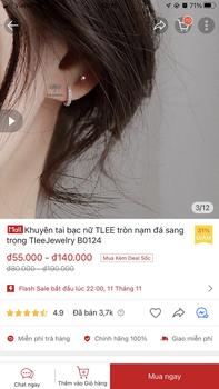 Product Review of Nhẫn bạc nữ TLEE đính đá sáu chấu viền bằng sang trọng TLEE JEWELRY A0124 from H**g 3