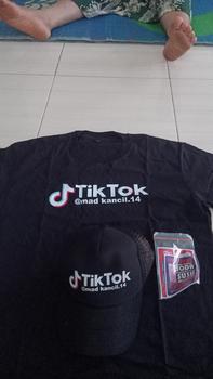 Product Review of Kaos Gratis Topi Custom Nama Akun Kalian, sablon depan belakang from ꧁**꧂ 0