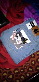 Product Review of Gizmo - Celana Jeans Reguler Bioblitz pria loose fit jumbo big keren Denim Nyaman from M**🏻 2