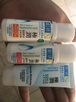 Product Review of Paket Hadalabo Starter Pack Mencerahkan Wajah Series Gokujyun, Shirojyun dan Gokujyun Alfa from ** 1