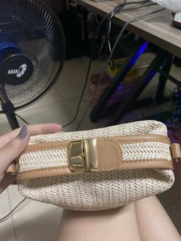 Product Review of Túi Cói Đeo Chéo Thời Trang Hè, Túi Xách Nữ Phong Cách Retro Cực Xinh TC64 from T**h T**ỷ 1