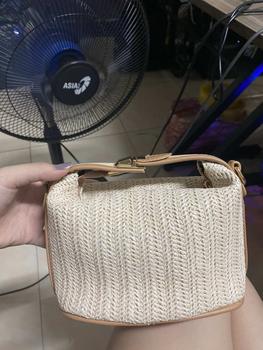 Product Review of Túi Cói Đeo Chéo Thời Trang Hè, Túi Xách Nữ Phong Cách Retro Cực Xinh TC64 from T**h T**ỷ 0
