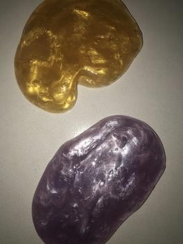 Product Review of COD METALIC SLIME MURAH BANGET ada silver dan gold yaa from A**_ 1